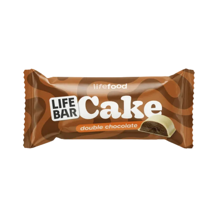 Lifefood Tyčinka Lifebar Cake dvojitá čokoláda 35 g